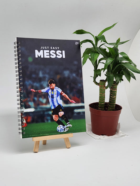 Messi A5 Spiral Notebook! Write Like a Genius, Dream Like a Champion