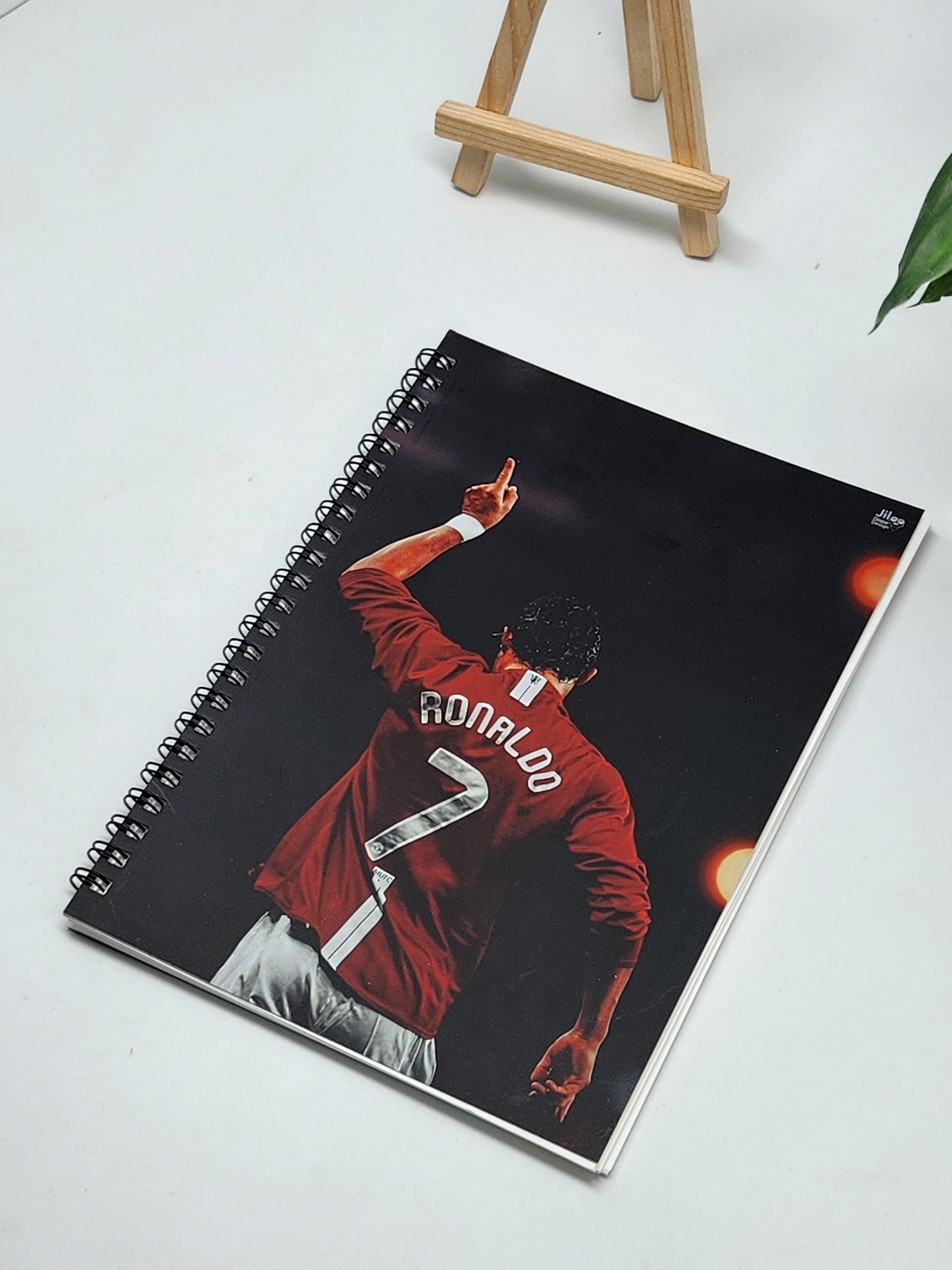 Ronaldo A5 Spiral Notebook - Papers for Every Champion