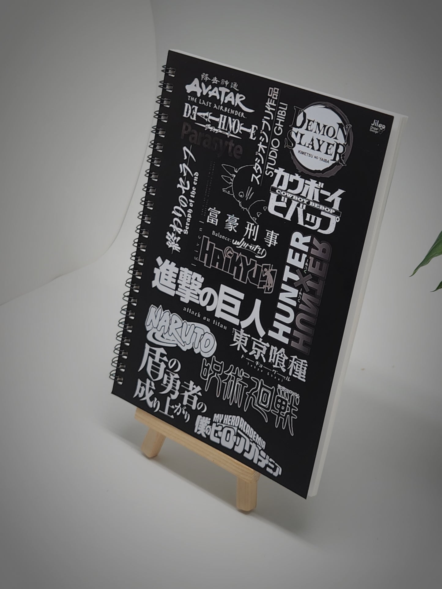 Anime Inspired A5 Spiral Notebook! - Write Bold, Live Anime