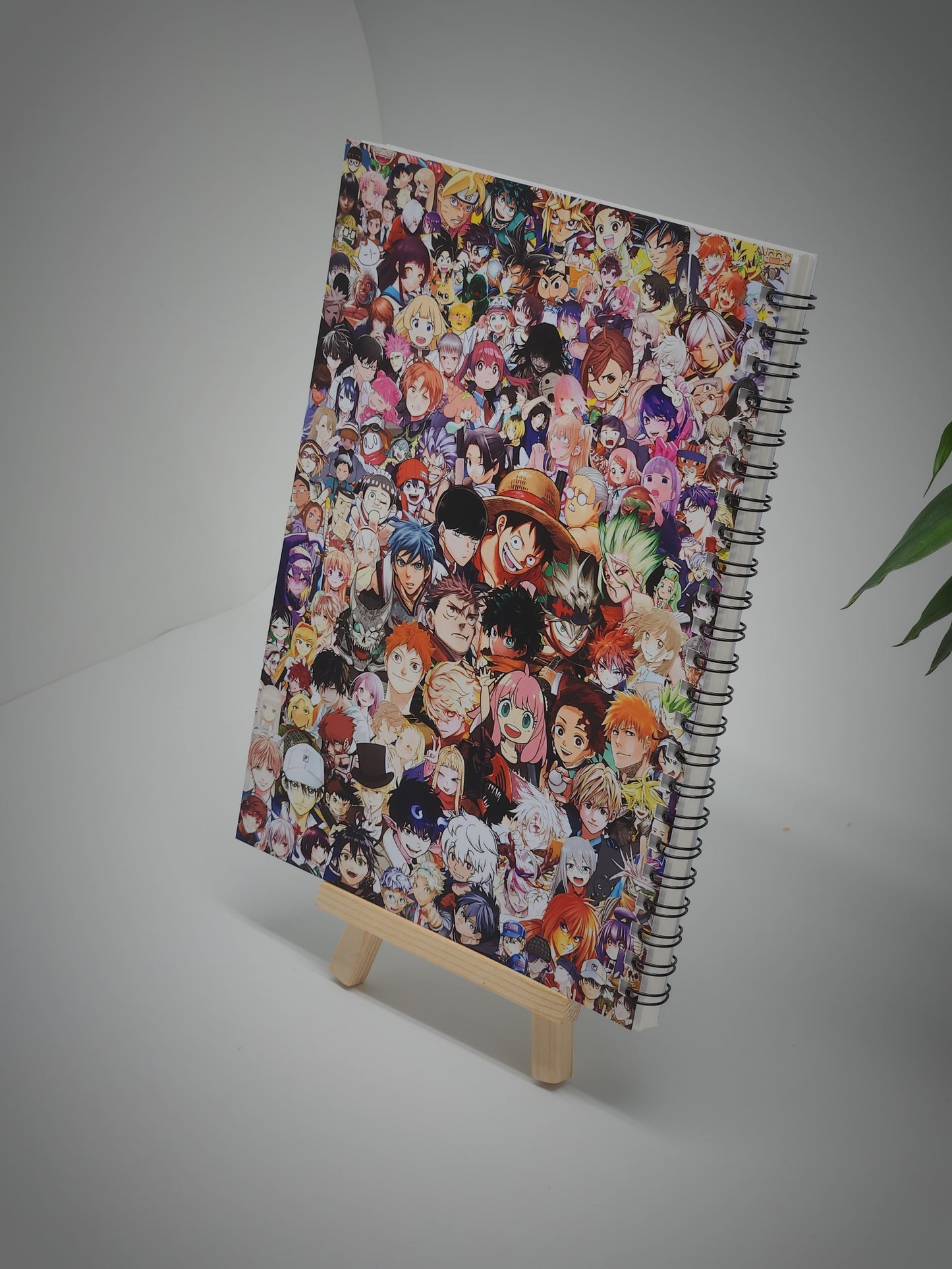 Anime Inspired A5 Spiral Notebook! - Write Bold, Live Anime