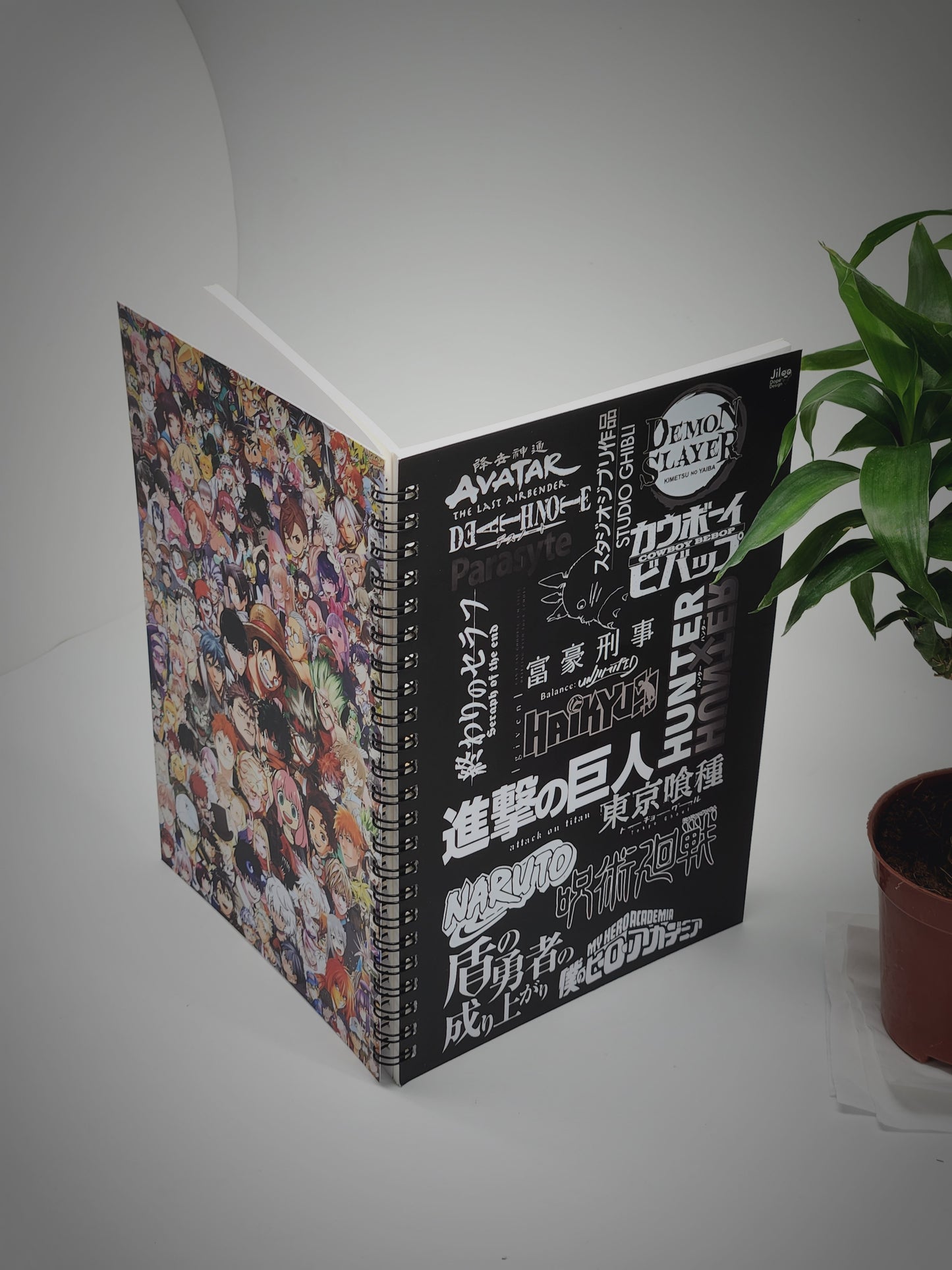 Anime Inspired A5 Spiral Notebook! - Write Bold, Live Anime