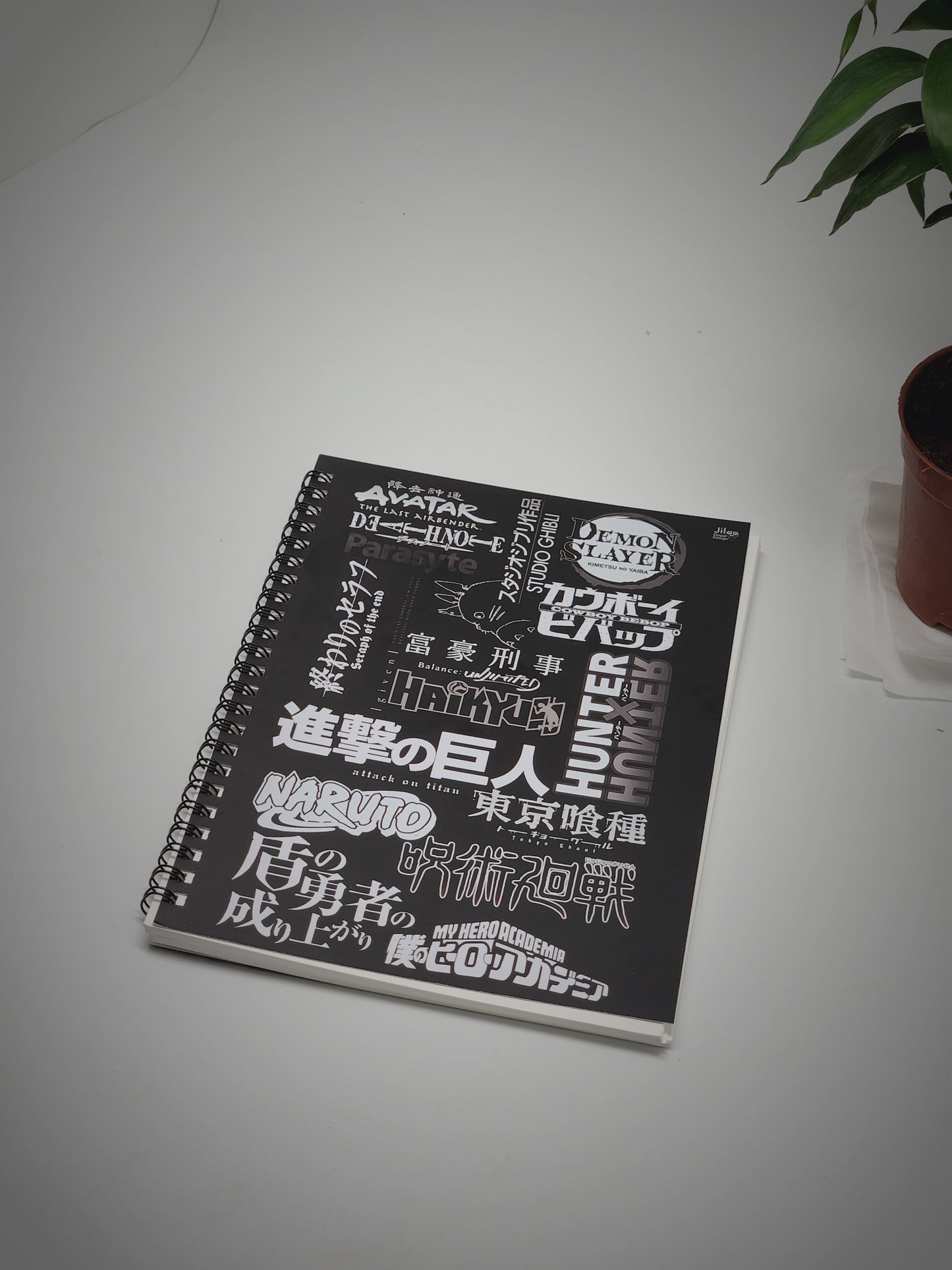 Anime Inspired A5 Spiral Notebook! - Write Bold, Live Anime