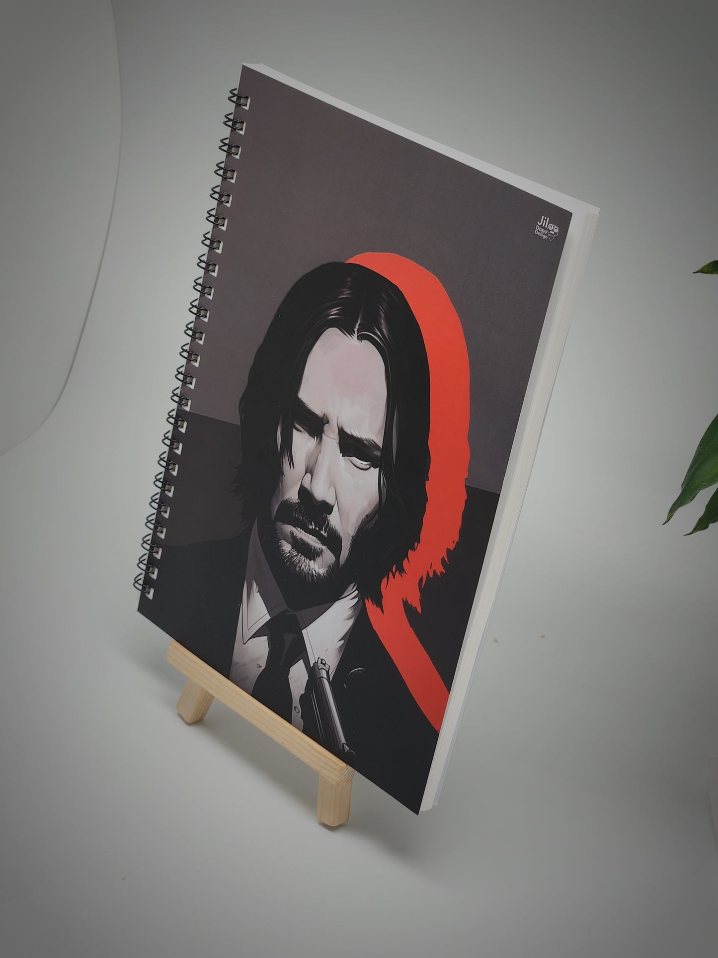 Stay Sharp. Write Like John Wick with jiloo notebooks