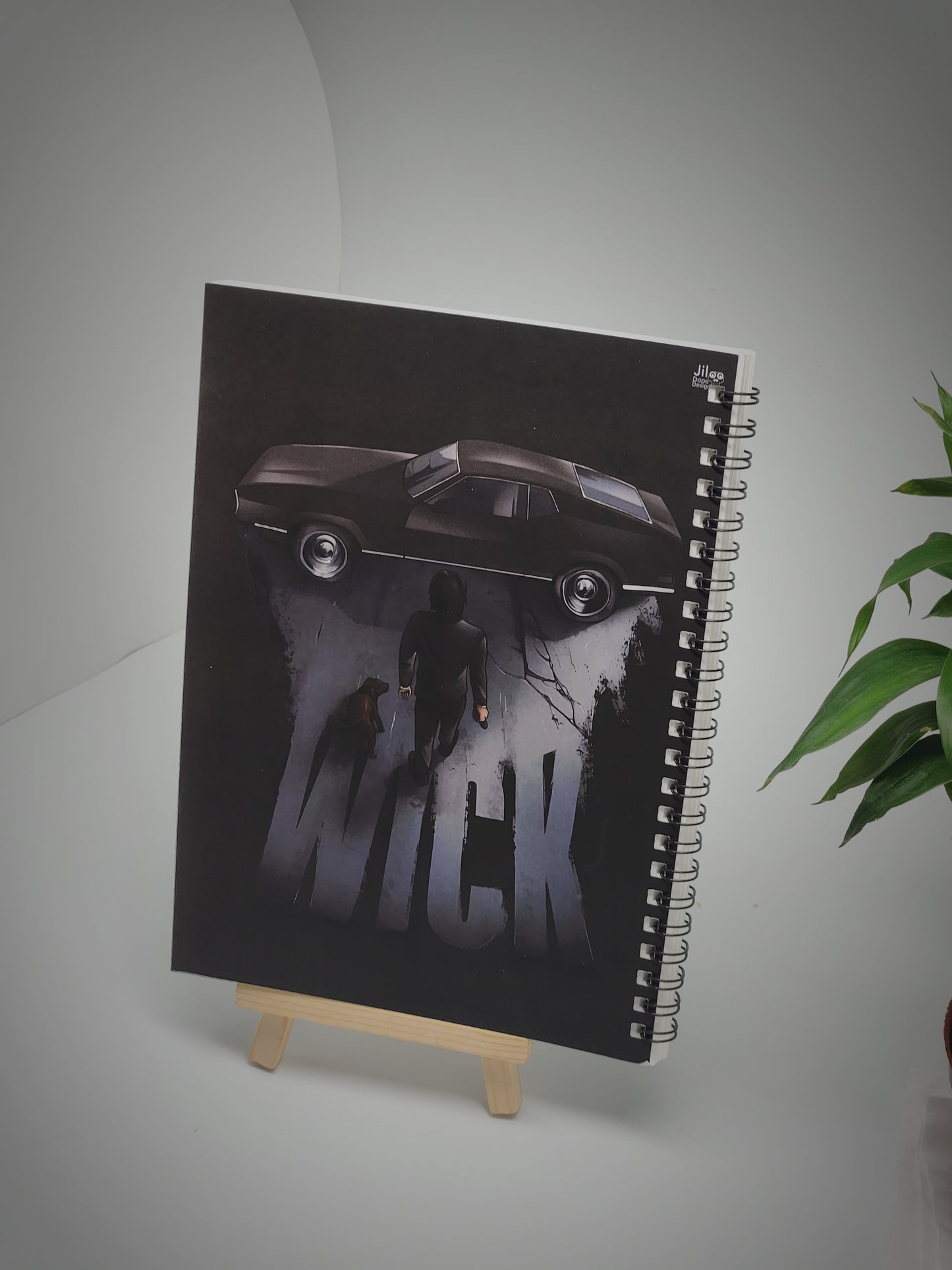 Stay Sharp. Write Like John Wick with jiloo notebooks