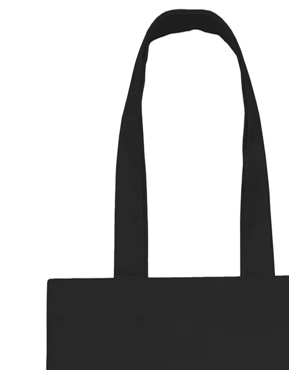 Manifest That Shit Trendy Pink Quote Black Tote