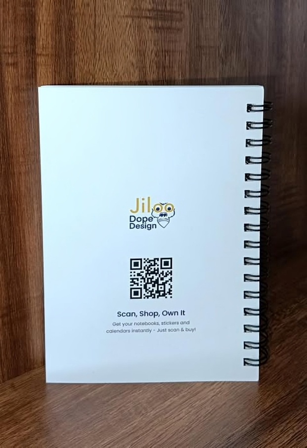 ✨ Don’t Give Up Motivational Aesthetic Notebook – Spiral