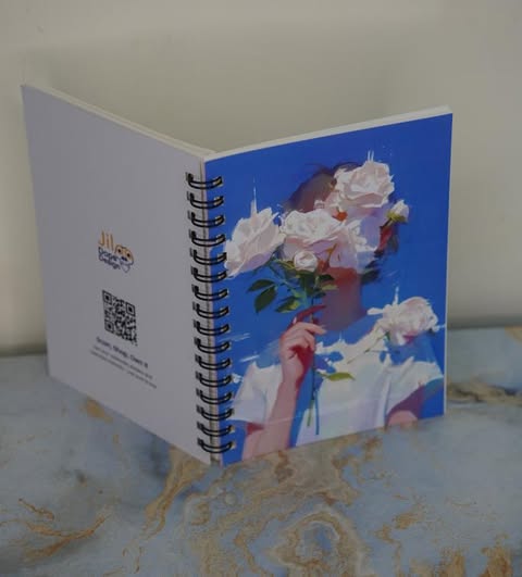 Aesthetic Pocket Size A6 Notebook – Minimal & Beautiful 🌸