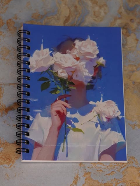 Aesthetic Pocket Size A6 Notebook β Minimal & Beautiful πΈ
