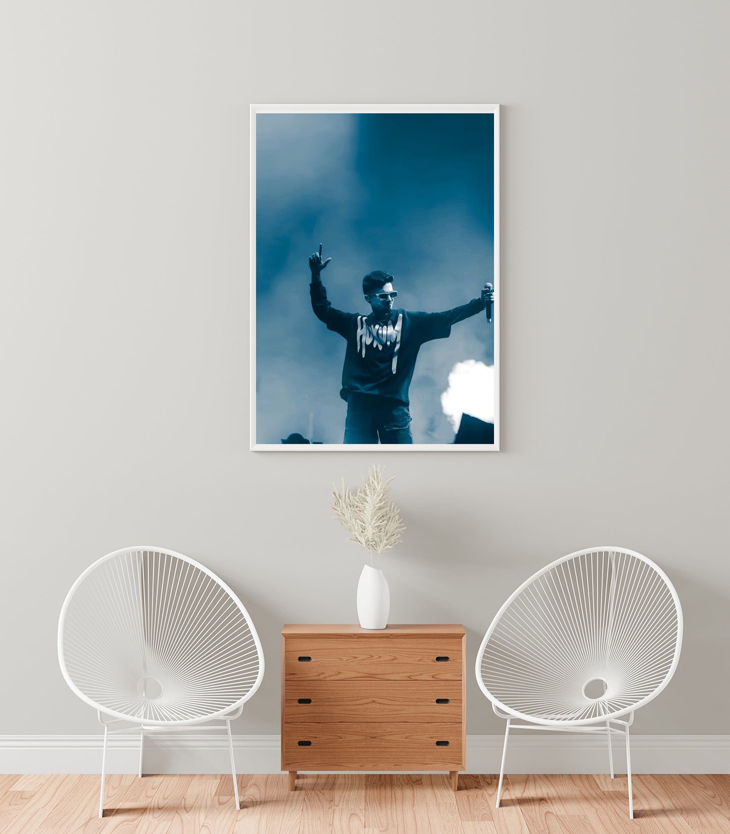 Anirudh Live Mode | Hukum Energy A5 Wall Poster