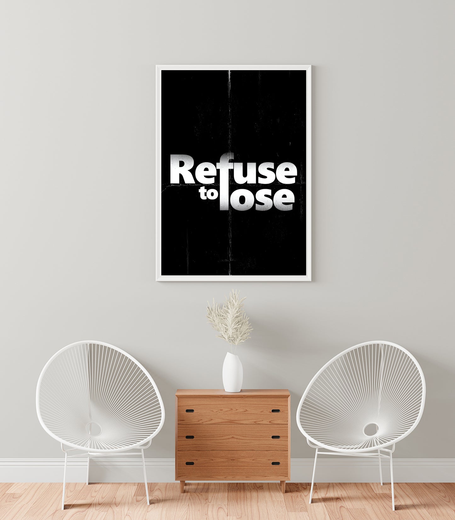 Refuse to Lose – Grit in Typography