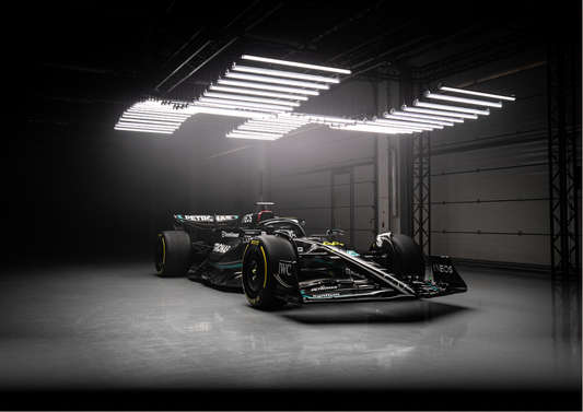 Mercedes AMG Petronas F1 Team A3 Wallposter Sticker