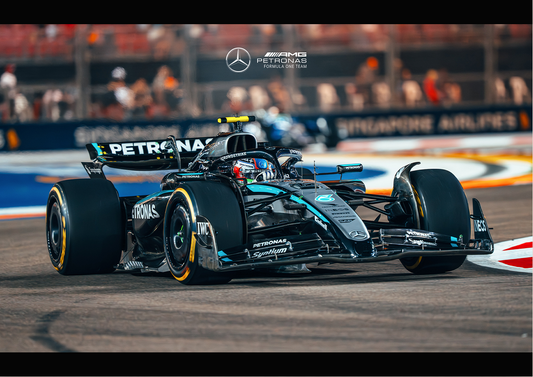 Mercedes AMG Petronas F1 Team A3 Wallposter Sticker