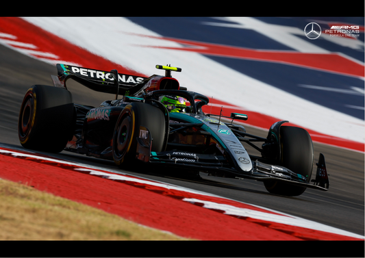 Mercedes AMG Petronas F1 Team A3 Wallposter Sticker