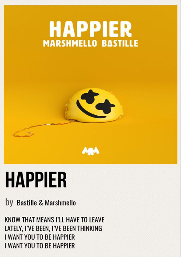 Happier – Bittersweet Goodbyes in a Smile