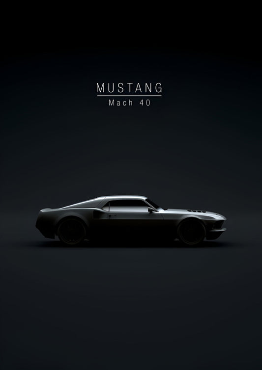 Midnight Muscle: Mach 40 | Mustang Mach 40 | Shadow Series