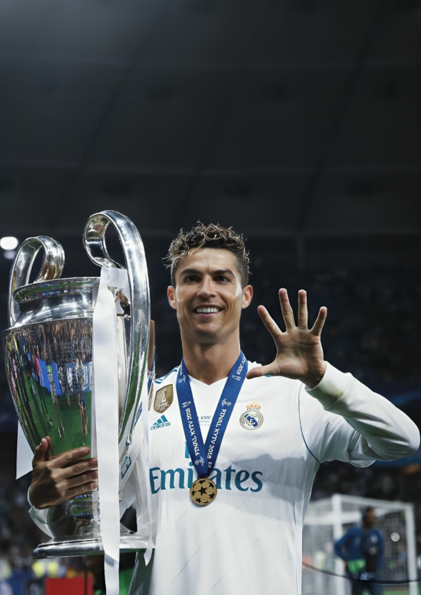 Cristiano Ronaldo Champions League – A4 Poster
