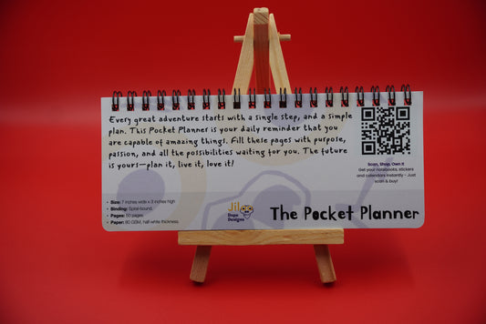 Pocket Size Planner Notebook – Travel Friendly
