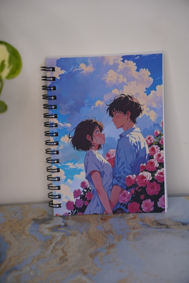 Romantic Aesthetic Anime Pocket A6 Notebook πβ¨