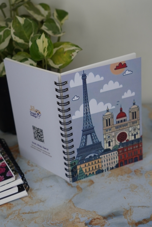 Paris Eiffel Tower Travel Notebook βοΈπΌ