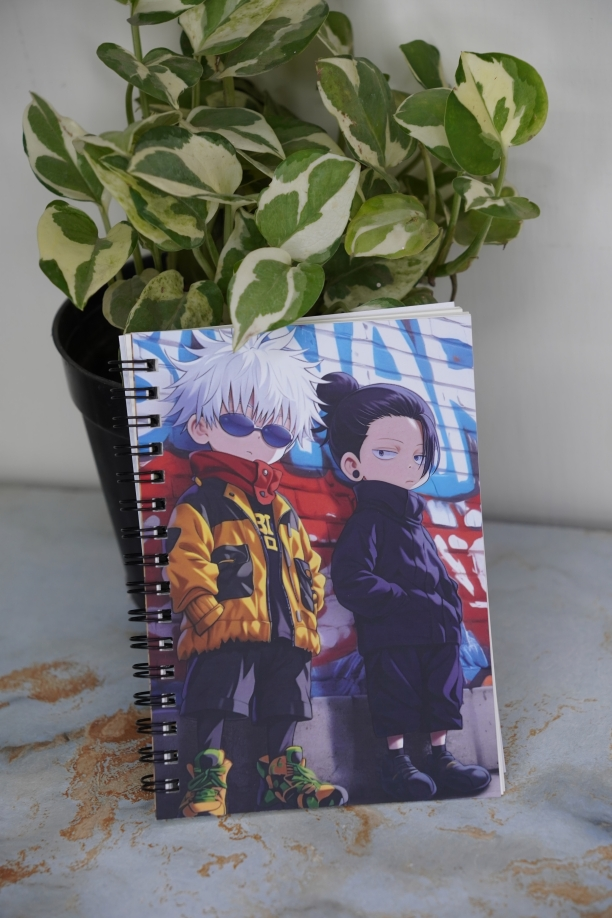 Cool Anime Aesthetic Pocket A6 Notebook β¨