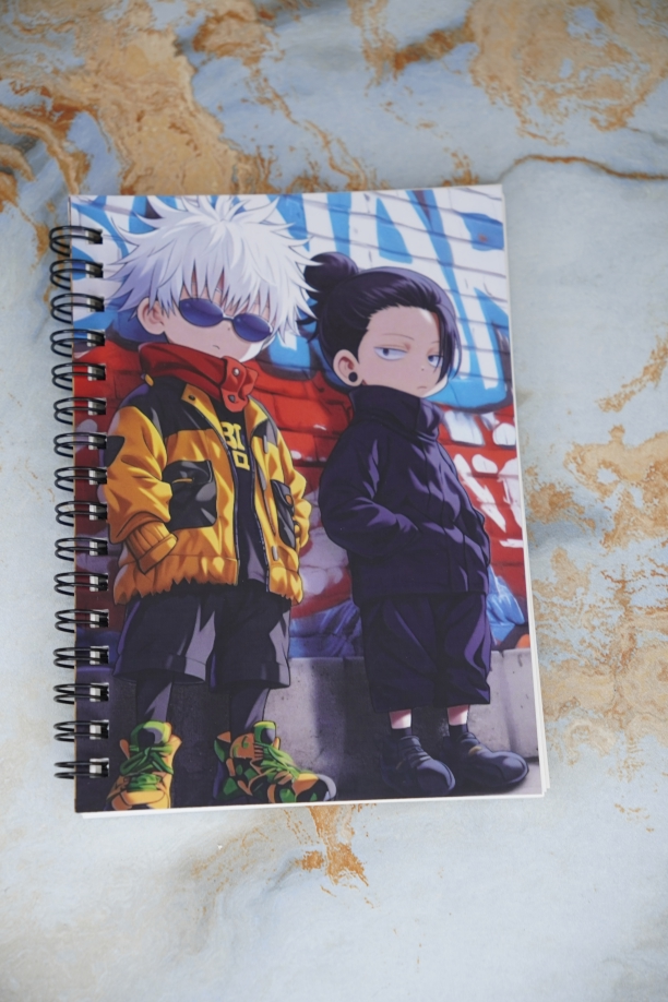 Cool Anime Aesthetic Pocket A6 Notebook β¨