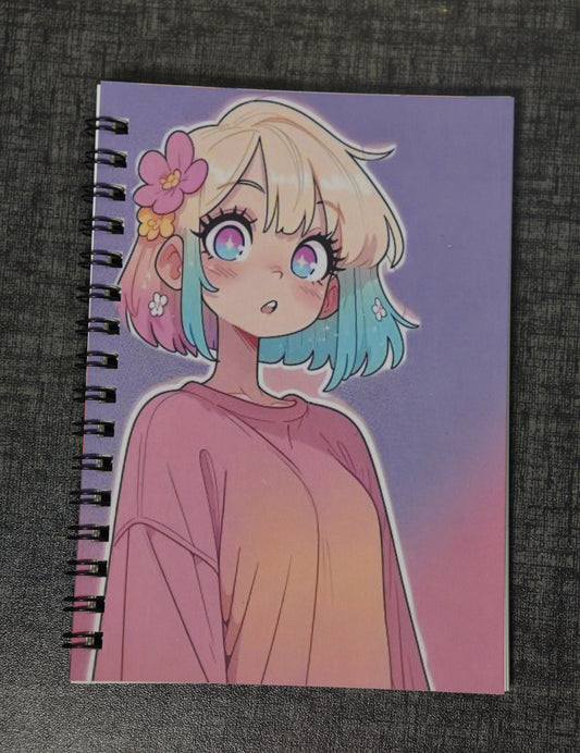 Cute Girl A6 Pocket Size Notebook – Just ₹69