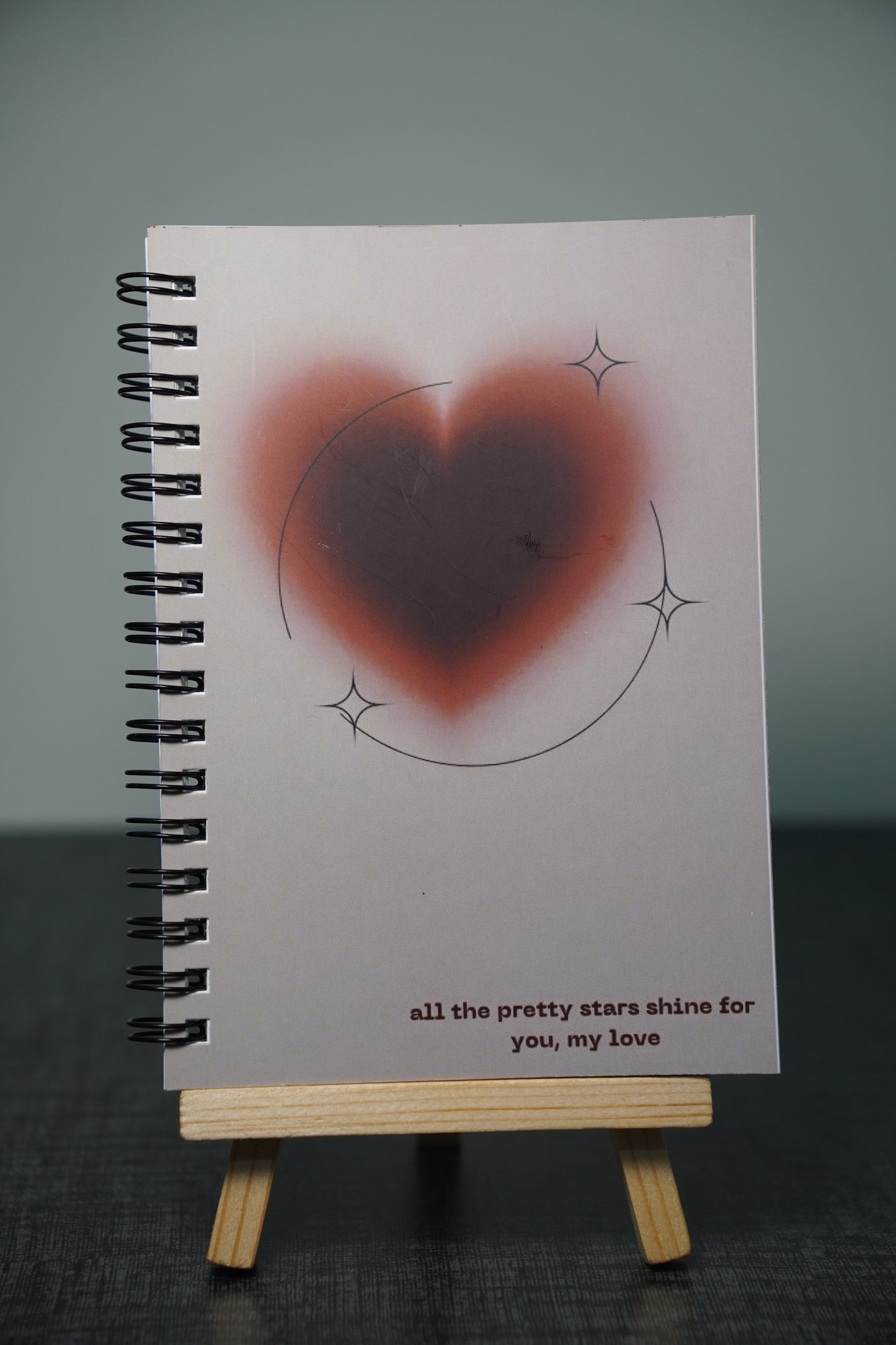 Pocket Notebook with Cute Note