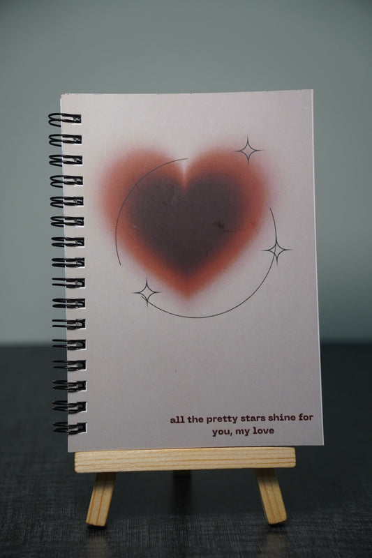 Pocket Notebook with Cute Note