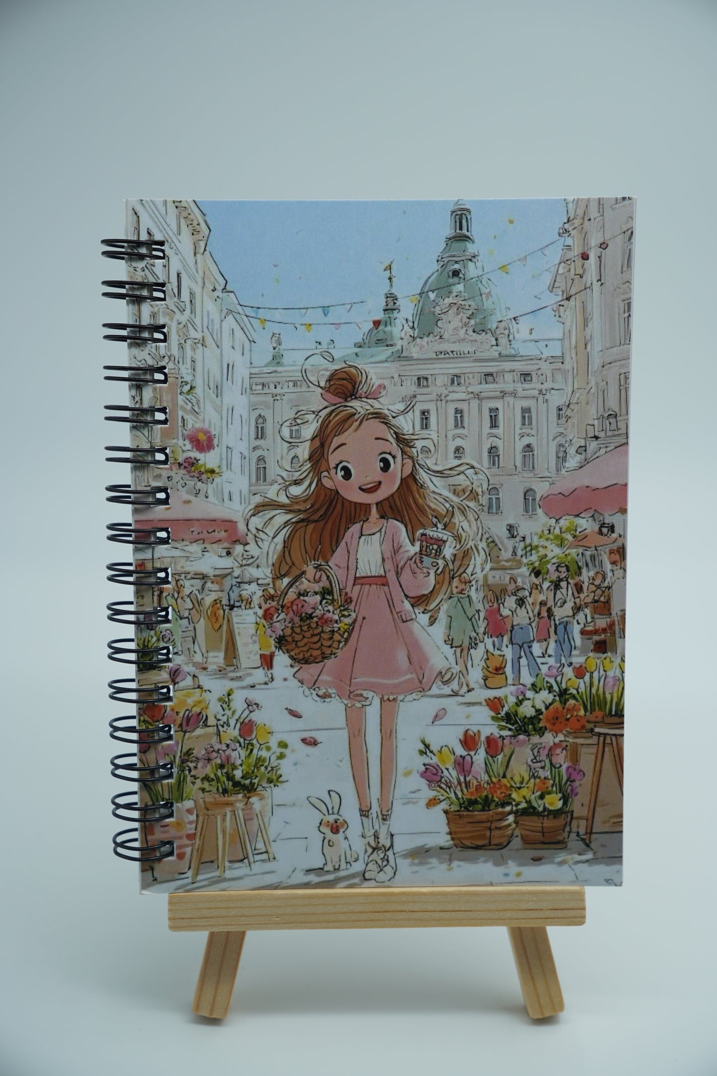 Autumn Vibes | Cartoon Girl A6 Pocket Notebook πβ¨