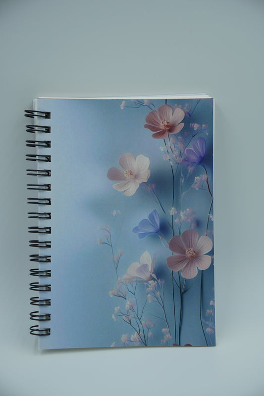 Flower Design A6 Pocket Notebook – Just ₹69