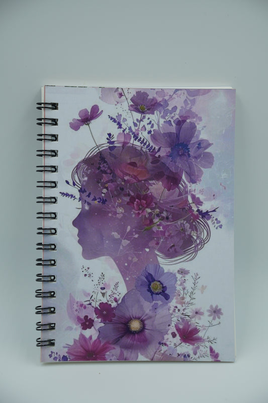 Floral Queen | A6 Pocket Notebook 🌸👑