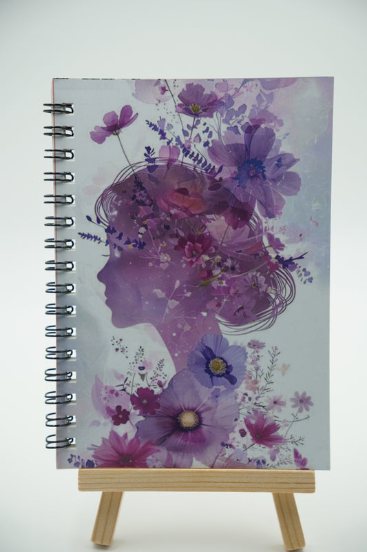 Floral Queen | A6 Pocket Notebook 🌸👑