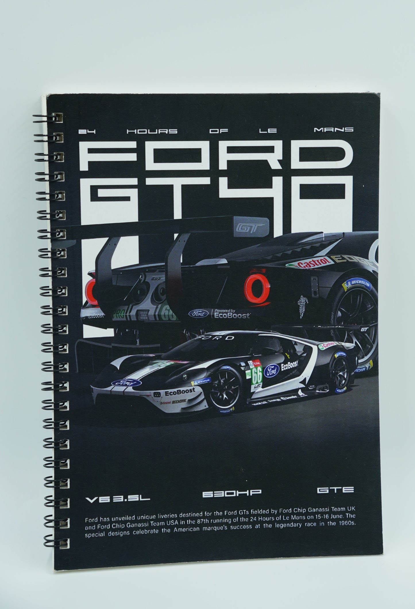 Ford GT40 Racing Theme | A5 Notebook ποΈπ₯ β Just βΉ149