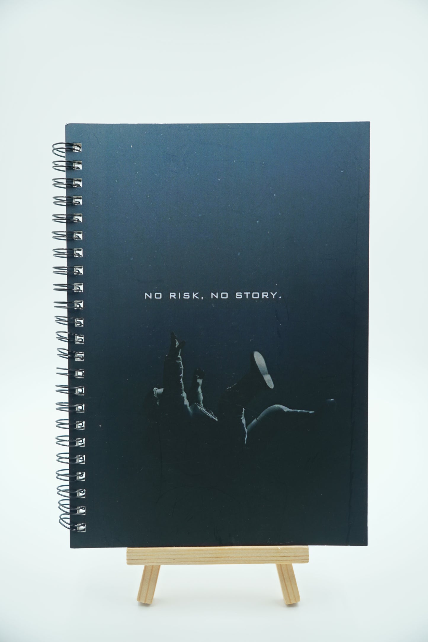 No Risk, No Story – Deep Dive Motivation Poster
