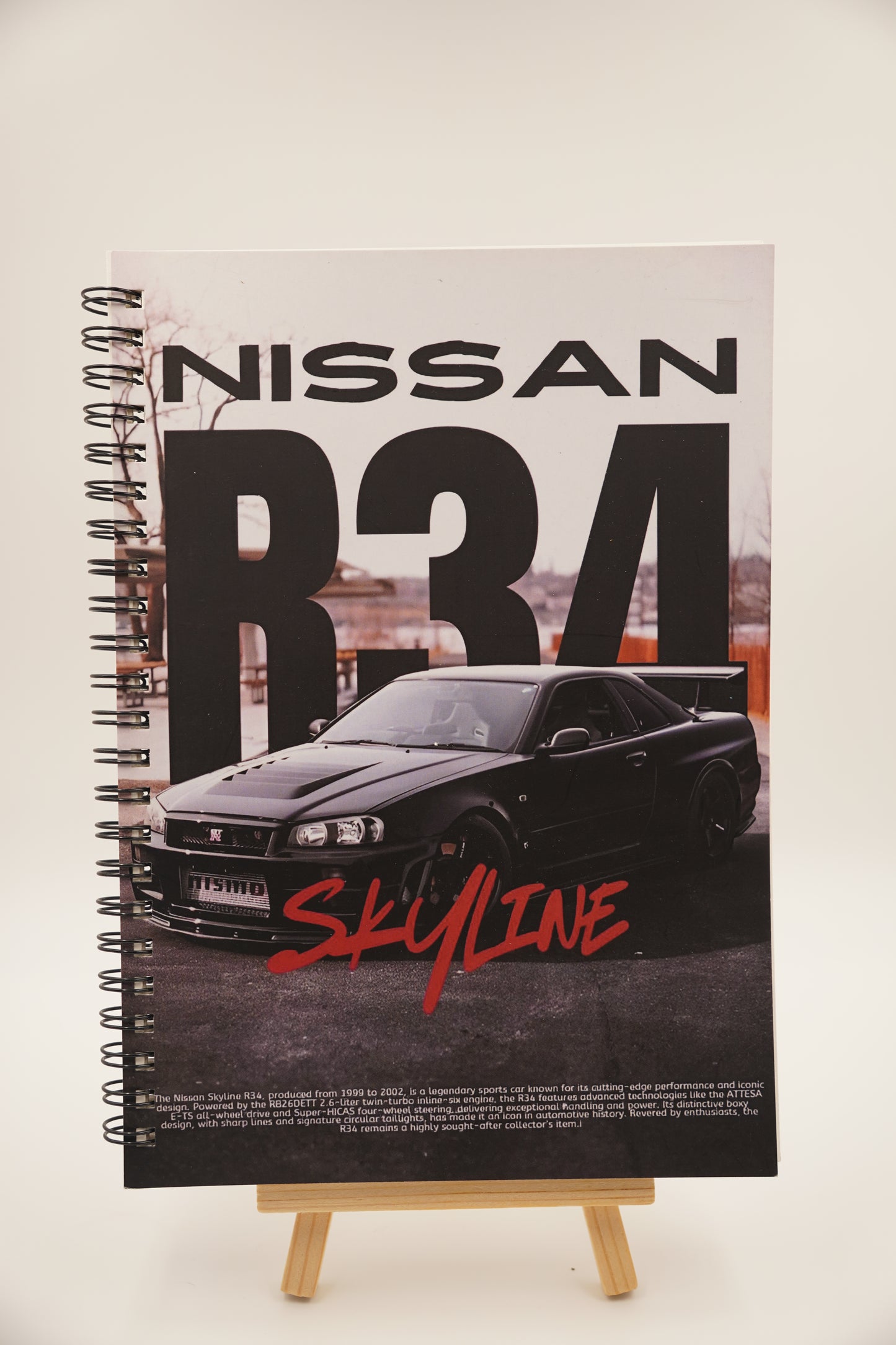 Nissan Skyline R34 | A5 Notebook 🏎️🔥 – Just ₹149