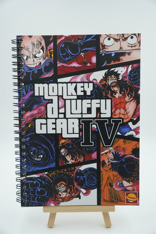 Monkey D. Luffy Nika Gear A5 notebook