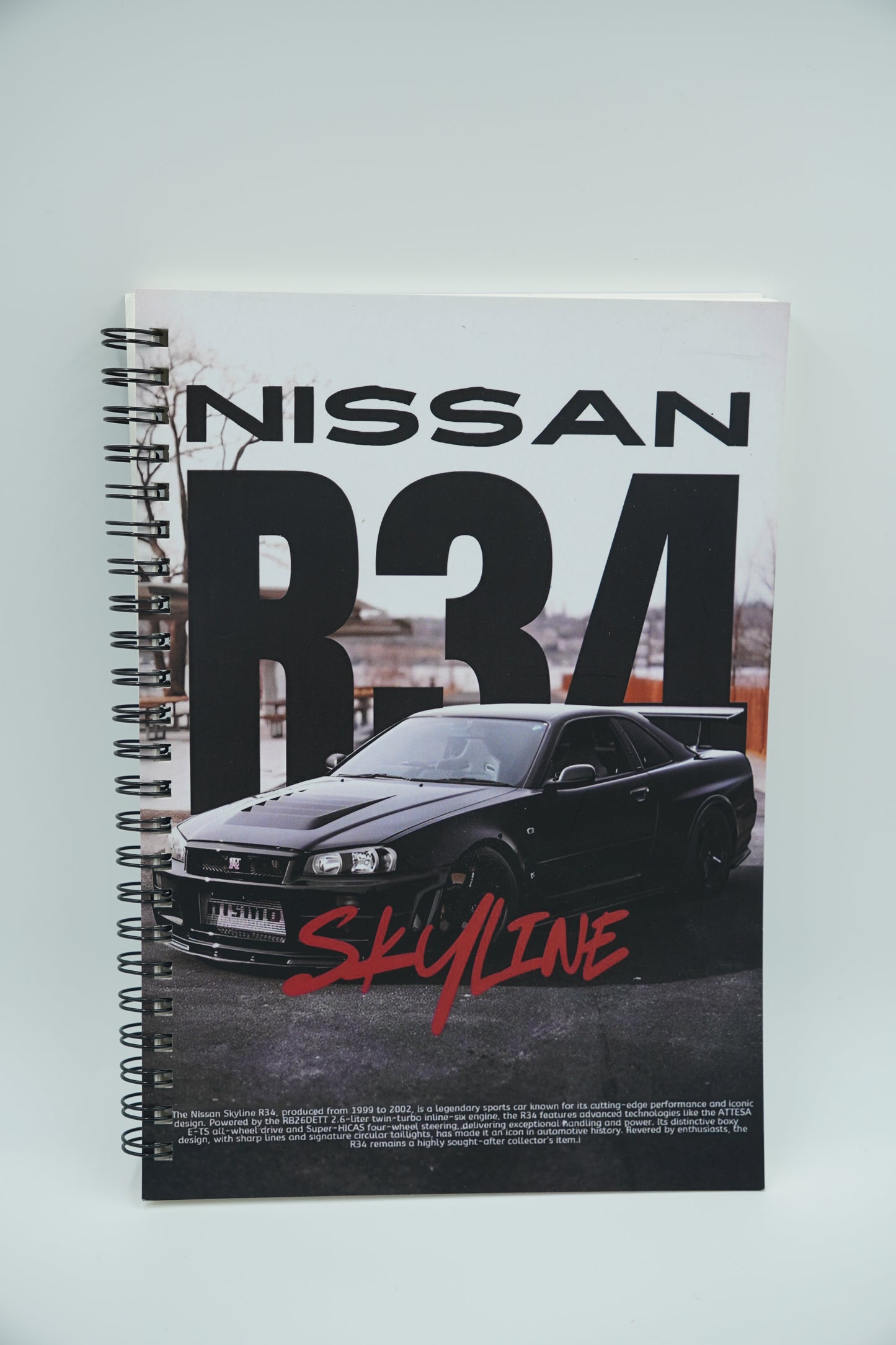 Nissan Skyline R34 | A5 Notebook 🏎️🔥 – Just ₹149