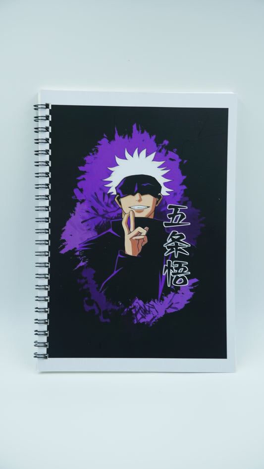 Satoru Gojo Limitless A5 Notebook