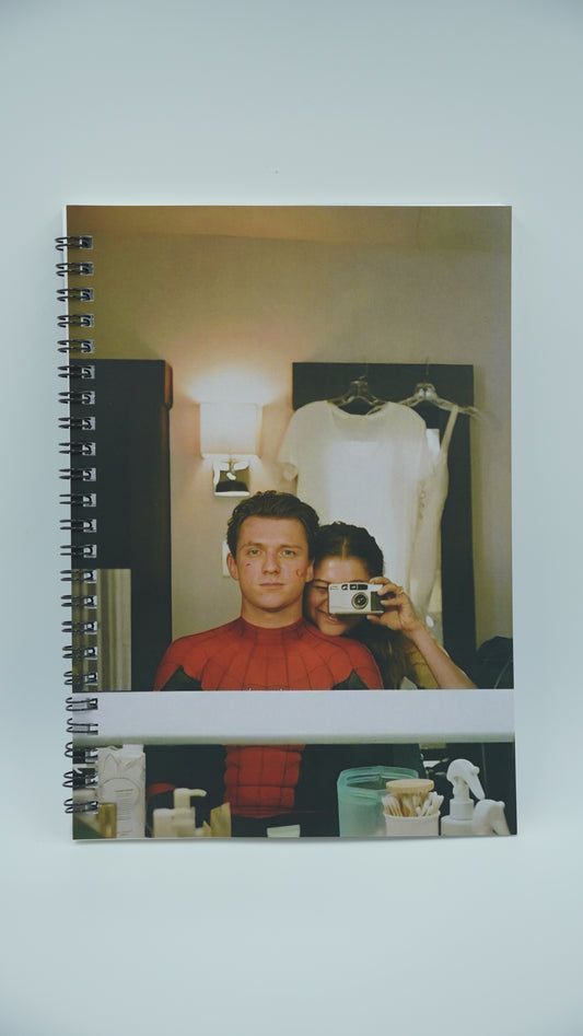 Spider-Man Mirror Selfie A5 Notebook