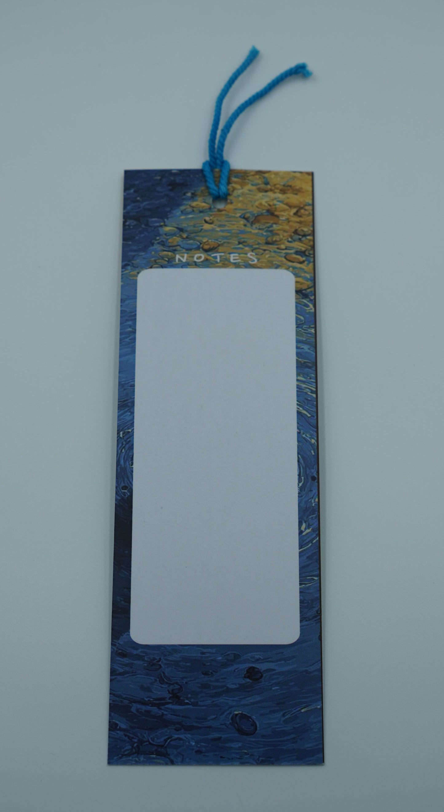 Starry Puddle Cat Bookmark