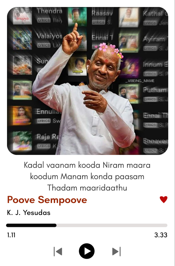 Poove Sempoove| Ilaiyaraaja