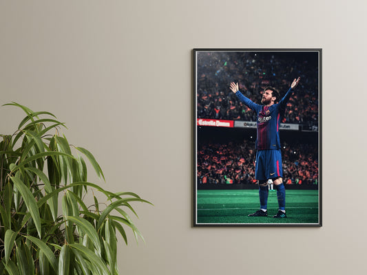 Worshipped by the World | Messi | Messi Arms Raised – Celebration Moment
