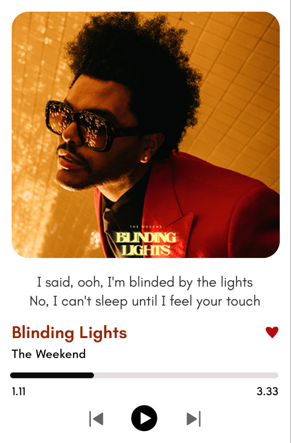 Blinding Lights – Neon Nights in Motion | The Weekend