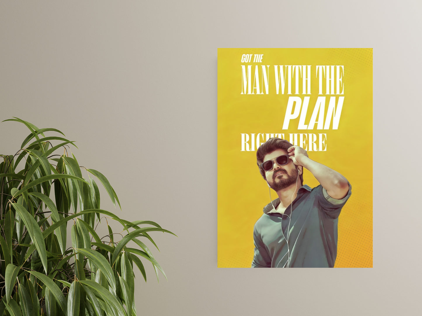 Thalapathy Vijay Master A4 Poster – ₹30