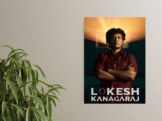 Lokesh Kanagaraj A4 Poster – ₹30 – Tamil Cinema Collection