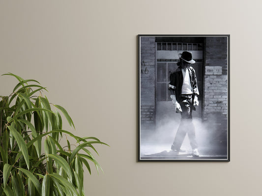 The Moonwalk Begins | MJ in Fedora – Smoke Walk |Michael Jackson
