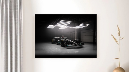 Mercedes AMG Petronas F1 Team A3 Wallposter Sticker
