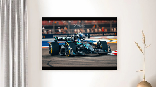 Mercedes AMG Petronas F1 Team A3 Wallposter Sticker