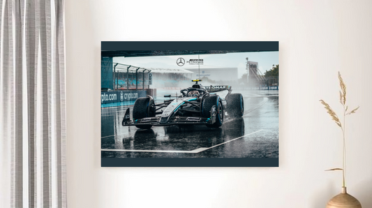 Mercedes AMG Petronas F1 Team A3 Wallposter Sticker – Pure F1 Power