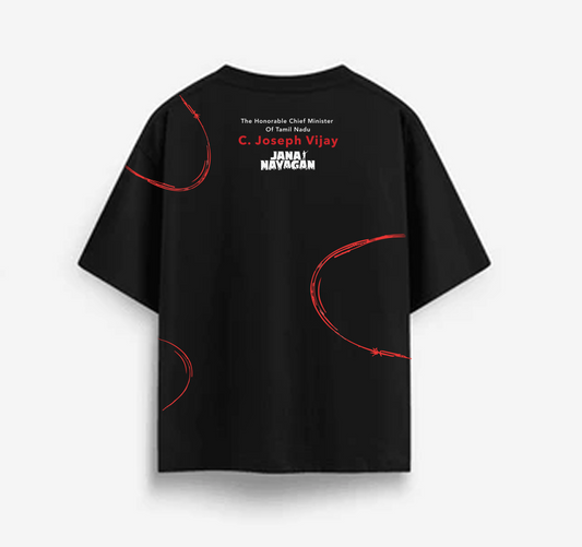 Mass Tees – Premium Oversized Fan T-Shirts for Thalapathy Fans | 100% Cotton Streetwear